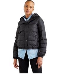 Levi's - Levi's Dames Zwarte Polyester Jassen & Mantels - Lyst