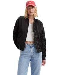 Levi's - Andy Techy Jacket Caviar - Lyst