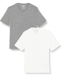 Amazon Essentials - Regular-fit T-shirt Met Korte Mouwen En V-hals - Lyst