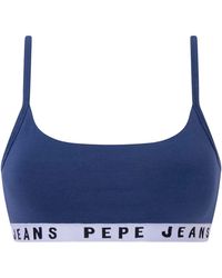 Pepe Jeans - Solid Str Brlt Bh - Lyst