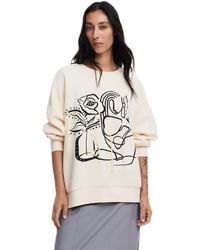 Desigual - Knit Long Sleeve Sweater - Lyst