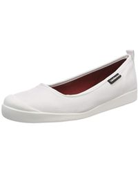 Calvin Klein Jeans Libby Nylon, Ballerine Donna, Bianco (Wht 000), 40 EU - Multicolore
