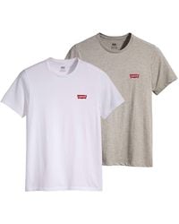 Levi's - 2-Pack Crewneck Graphic Tee Camiseta Hombre - Lyst