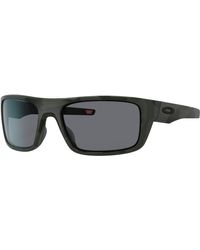 Oakley - Drop Point Sunglasses Polished Black With Prizm Black Lens + Sticker - Lyst