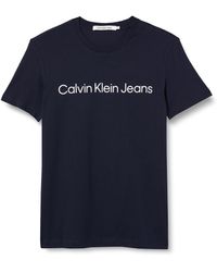 Calvin Klein - CORE INSTITUTIONAL LOGO SLIM TEE - Lyst