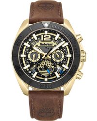 Timberland - Analog Quarz Uhr mit Leder Armband TDWGF0041702 - Lyst