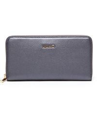 Liu Jo - Portafoglio donna Liu-Jo Caliwen XL zip around antracite A25LJ34 AF4280 E0037 04020 GRIGIO - Lyst