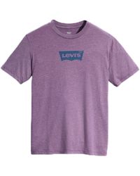 Levi's - Graphic Crewneck Tee Purples - Lyst