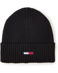 Tommy Hilfiger - TJM Flag Rib Beanie Strickmütze - Lyst