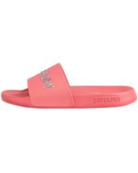 Superdry - Code Logo Vegan Pool Slide Flip-flop - Lyst