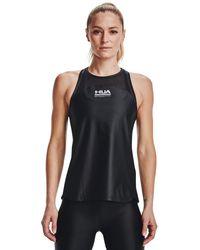 Under Armour - S Iso Chill Tank Top Sleeveless Black 8 - Lyst