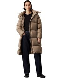 Calvin Klein - Down Long Puffer J20j224109 - Lyst