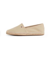 Tommy Hilfiger - Espadrilles Flag Canvas mit Logo - Lyst