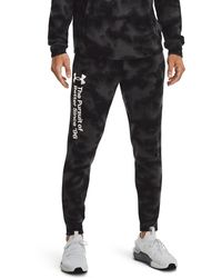 Under Armour - Ua Rival Terry Novelty Jgr Warmup Bottoms - Lyst