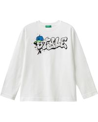 Benetton - T-Shirt M/L - Lyst