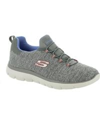 Skechers - Gowalk Archfit Wide S Running Trainers Charcoal/orange 11 Uk - Lyst