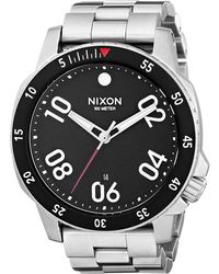 Nixon - S Analogue Quartz Watch With Stainless Steel Strap A506000 - Lyst