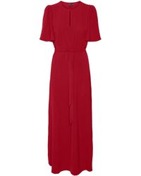 Vero Moda - Female Kleid VMALVA Langes Kleid - Lyst