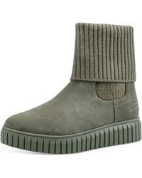 S.oliver - Stiefel ohne Absatz mit Reißverschluss Flach - Lyst