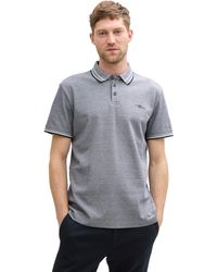 Tom Tailor - Slim Fit T-Shirt mit Stretch-Anteil - Lyst