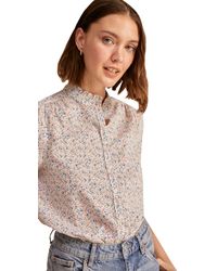 Springfield Blusa Voile Print Camisa para Mujer Frontera de la moda  Mercancía de moda Garantía y envío GRATUITO tiec.org