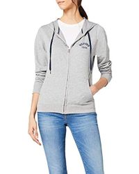 Tommy Hilfiger Zip Thru Hoody Sports - Gray