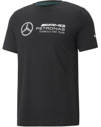 PUMA - Mercedes-AMG Petronas Motorsport Essentials Logo T-Shirt - Lyst