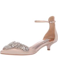 badgley mischka fiana ankle strap pump