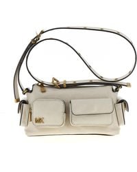 Michael Kors - SM CONV PCKT XBODY LT CREAM One Size - Lyst
