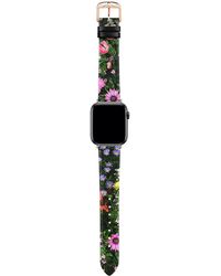 Ted Baker - Floral Printed Leather Strap For Apple Watch® - Lyst
