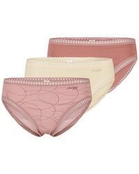 Sloggi - Go Crush High Leg C3p Slip - Lyst