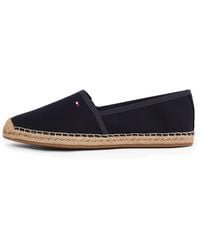Tommy Hilfiger - Espadrilles Flag Canvas mit Logo - Lyst
