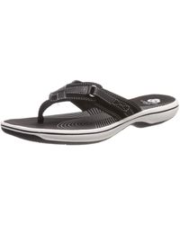clarks flip flops uk