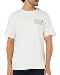 Timberland - T- Shirt à ches Courtes 2 Animaux 3 - Lyst