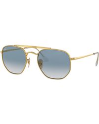 Ray-Ban - Marshal Steel Sunglasses, Grey - Lyst