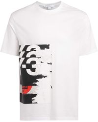 adidas - Y-3 CH1 Graphic T-Shirt Farbe: Weiß; Größe: XL - Lyst
