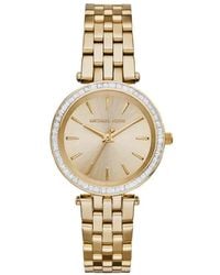 Michael Kors - Sawyer Grey Dial Rose Gold-plated Ladies Watch - Lyst