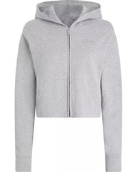Calvin Klein - Sweatshirt Met Lange Mouwen Voor - Lyst