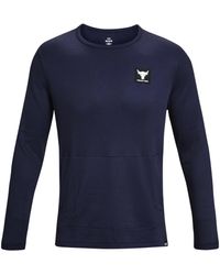 Under Armour - Project Rock Waffle Crew Shirt Long Sleeve Top 1367095 - Lyst