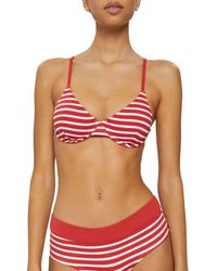 Esprit Hamptons Beach Rcs Clas.brief Bikini-broekje in het Rood Dames Kleding voor voor Strandkleding voor Bikinis en badpakken 