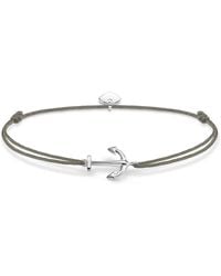 Thomas Sabo - Bracelet Little Secret Anchor 925 Sterling Silver Ls001-173-5-l20v - Lyst