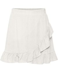 Vero Moda - Vmmymilo Hw Mini Skirt Wvn Ga - Lyst