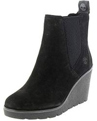 Bottes à talons Timberland pour femme - Lyst.fr
