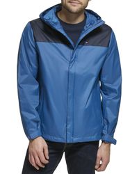 Tommy Hilfiger - Lightweight Breathable Waterproof Hooded Jacket Raincoat - Lyst