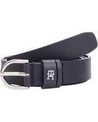 Tommy Hilfiger - Gürtel Essential Effortless 2,5 cm Ledergürtel - Lyst