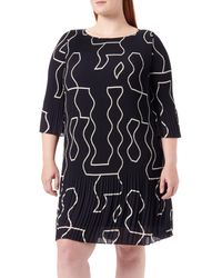 S.oliver - BLACK LABEL Plissee Kleid kurz - Lyst