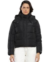 Calvin Klein - Jacke Monologo Short Puffer Winterjacke - Lyst