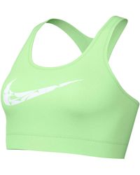 Nike - Sportbeha Swsh Long-sleeve Hbr Bra - Lyst