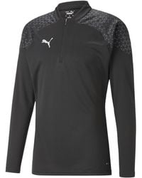PUMA - S Training Quarter Zip Top Black Xs - Lyst
