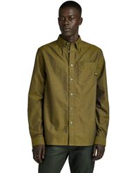 G-Star - One Pkt Regular Shirt Met Lange Mouwen - Lyst